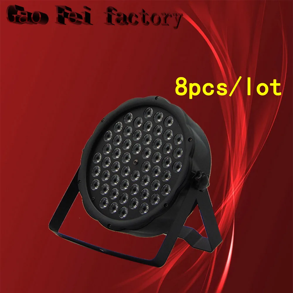 

8pcs/lot Led Par Can 54X3W RGBW Led Par Light DMX Controller For Dj Disco Bar