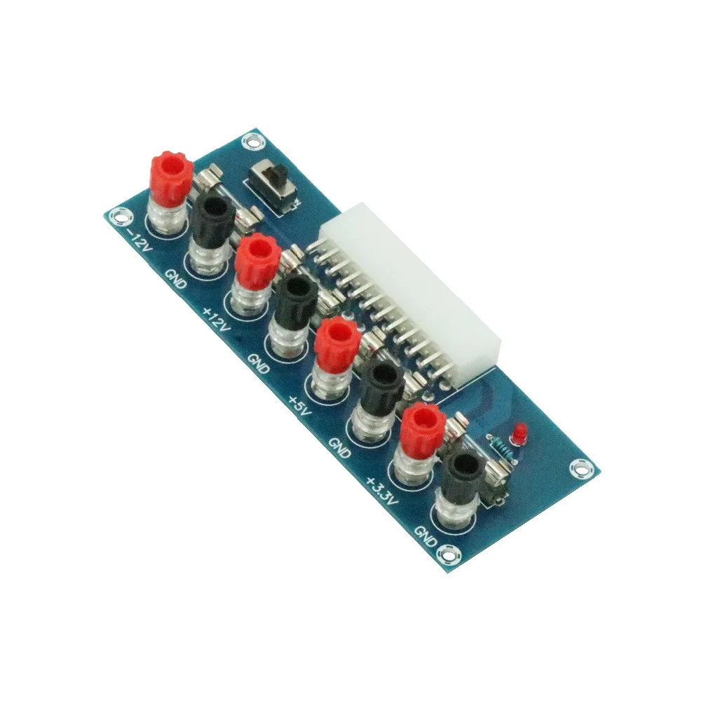 

XH-M229 Desktop PC Chassis Power ATX Transfer to Adapter Board Power Supply Circuit Outlet Module 24Pin Output Terminal 24 pins
