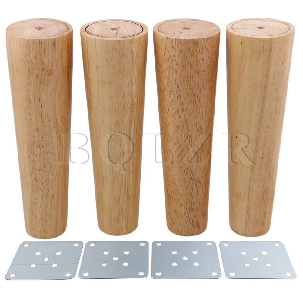 Buy BQLZR 20cm Height Wood Color Tapered Reliable Wood