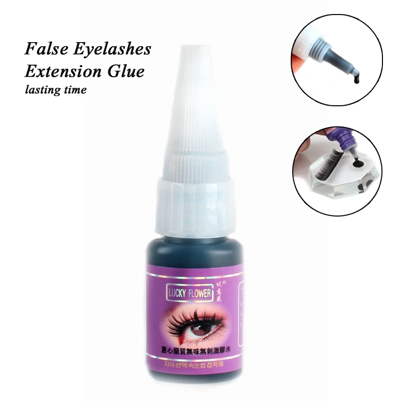 15ml Eyelash Extension Glue Individual False Eyelashes Extension Glue Lashes Makeup Glue Eyelash