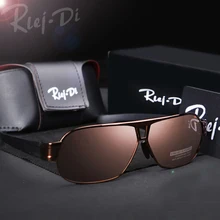 New Polarized Sunglasses Men Fashion Male Eyewear TAC Lens Mens Sun Glasses Metal Frame HD Driving Shade Square Eyewear 2017
