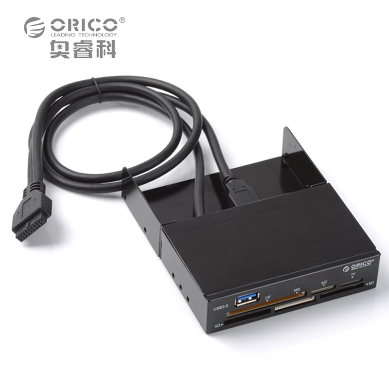 ORICO IR3501 Aluminum All in 1 Internal USB3 0 Card Reader with 19PIN USB3 0 Cable