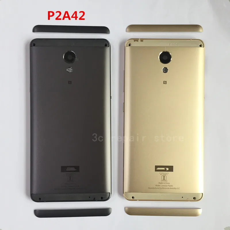 

Less But Better Original New Back Cover for Lenovo P2 P2A42 Top Bottom Housing Panel P2C72 Battery Cover with side button