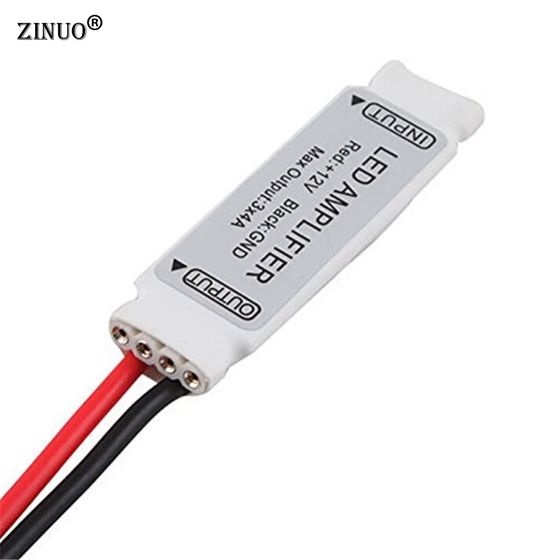 

DC12V 3*4A 144W Common Anode Mini Led RGB Amplifier Lighted Signal Amplifier for RGB LED Strip 0