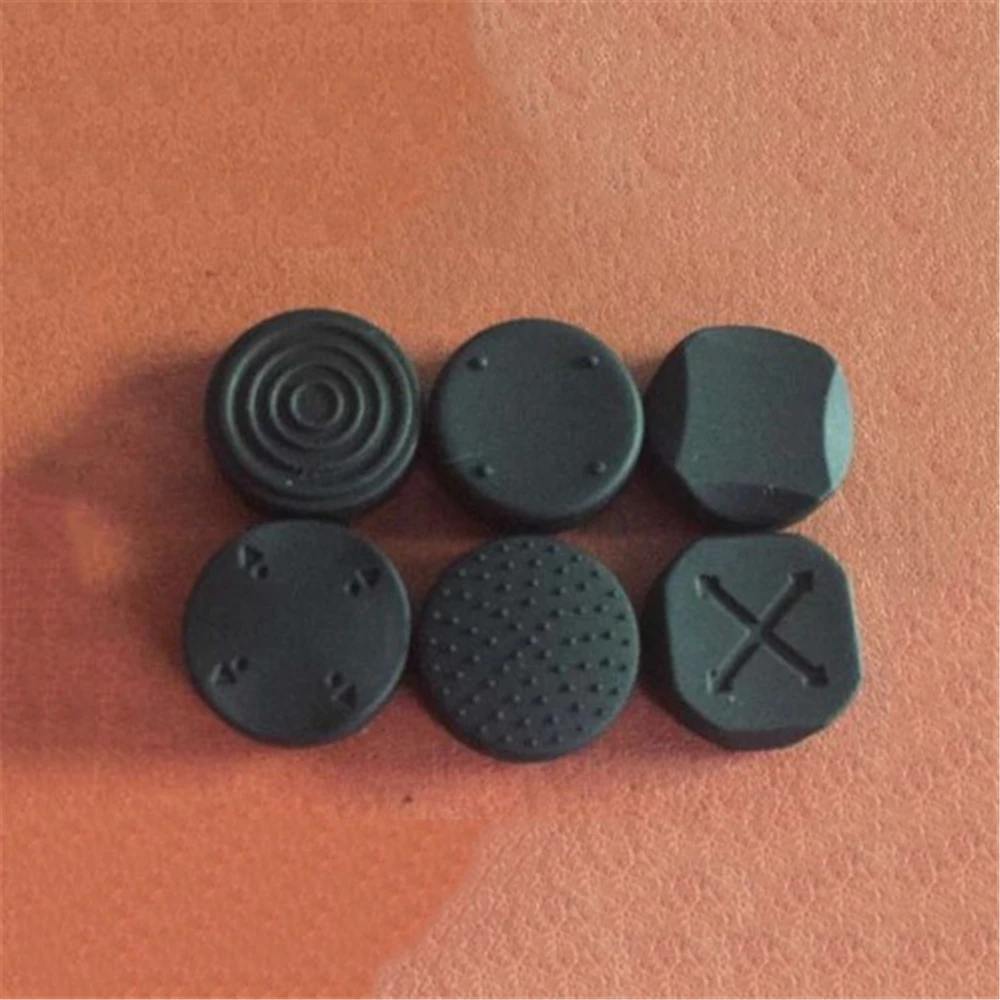 

6 In 1 Silicone Gamepad Grip Cap Joystick Pad Cover Case for Sony PlayStation PS Vita PSV 1000/2000 Button Protectors