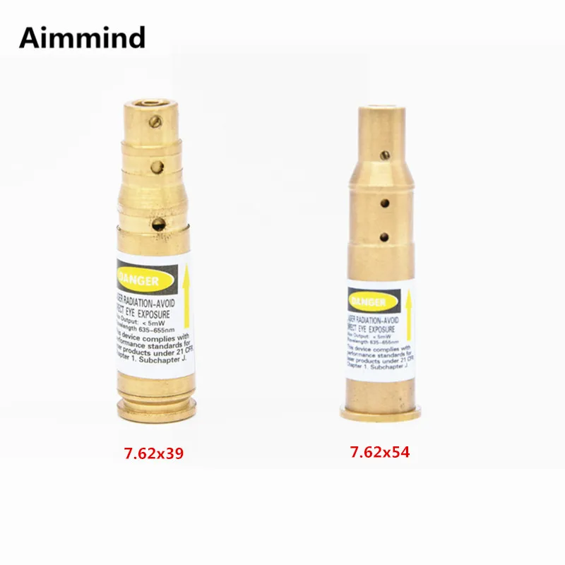 

Tactical CAL 7.62X39 7.62X54 Cartridge Red Laser Bore Sighter Brass Adjustment Boresighter Sighting for Hunting Shot gun Rifle