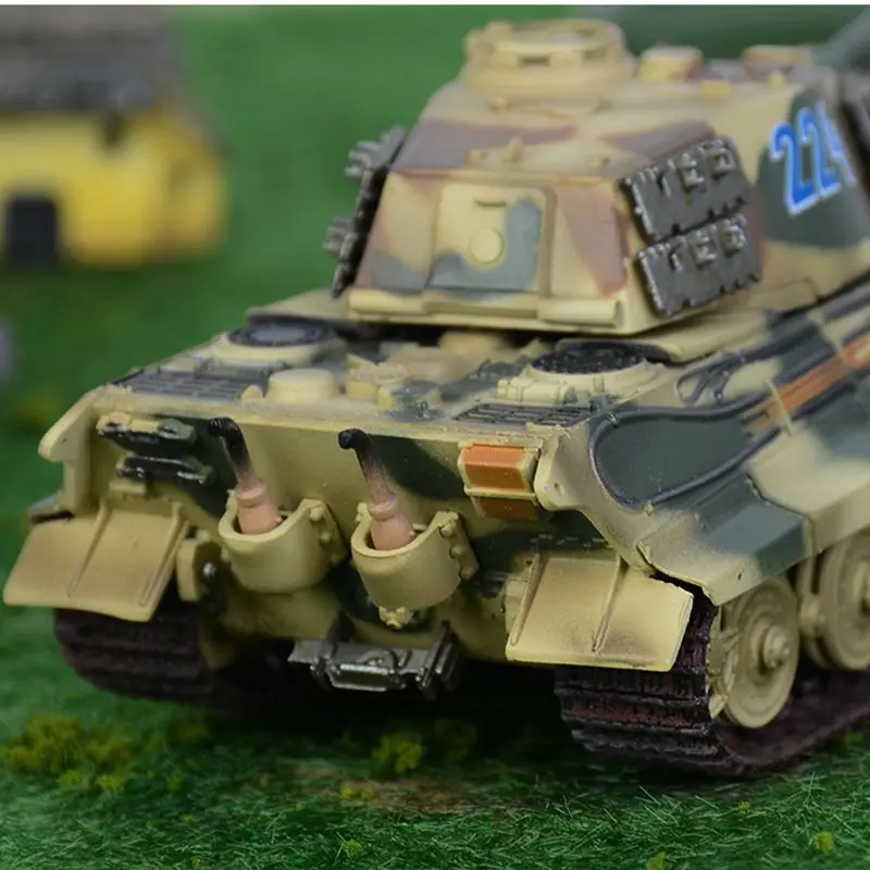 Масштаб 1:72 готовый тяжелый танк Tiger B король тигр Вторая мировая война