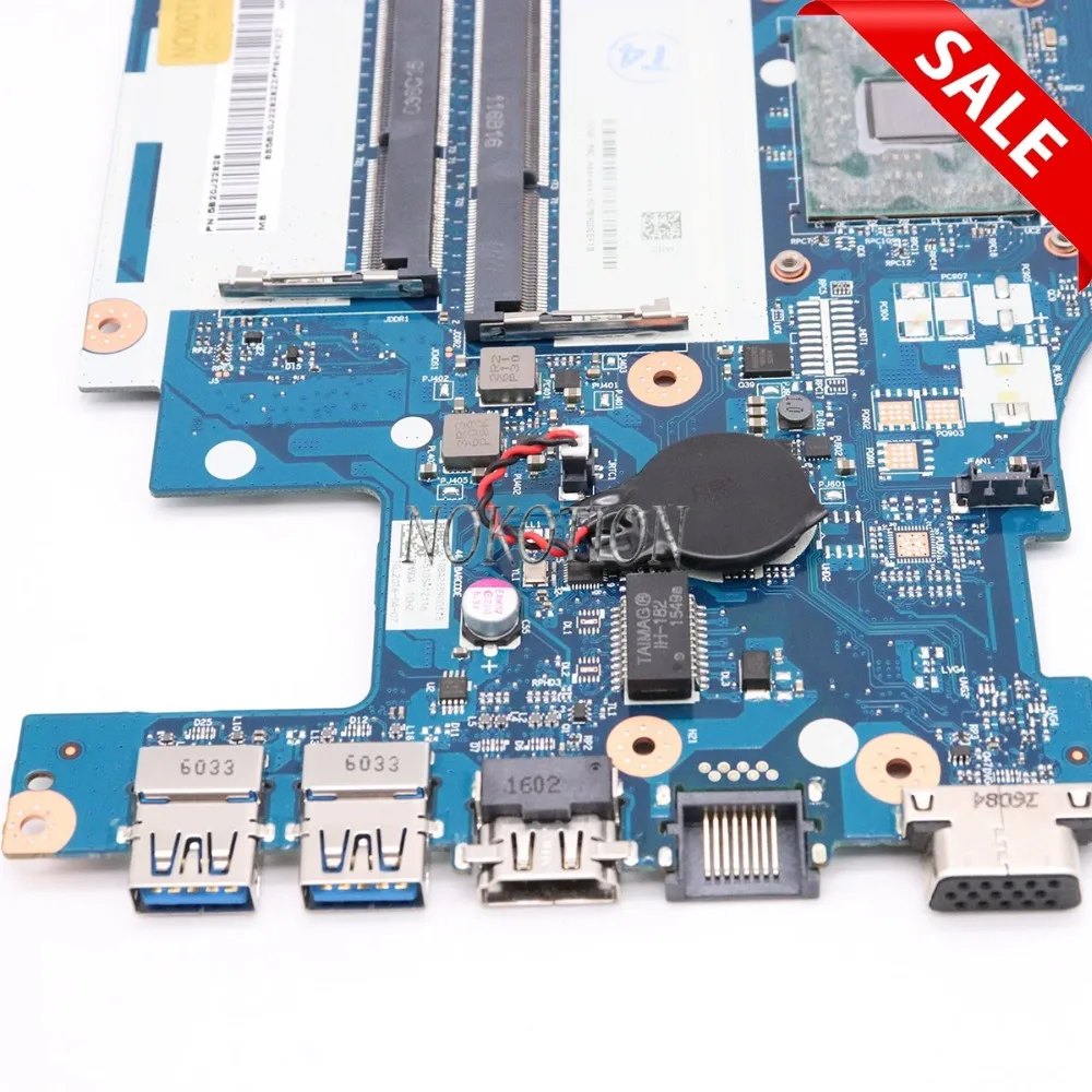 NOKOTION BMWQ3 BMWQ4 NM-A401 5B20J22828 основная плата для lenovo Ideapad G51-35 материнская плата для ноутбука A8-7410 ЦП протестированы