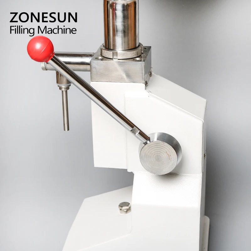 Máquina Manual de llenado de alimentos ZONESUN, máquina de presión de la mano, crema de Arequipe, equipo de envasado de Pasta Líquida de miel, relleno de zumo de champú - 4