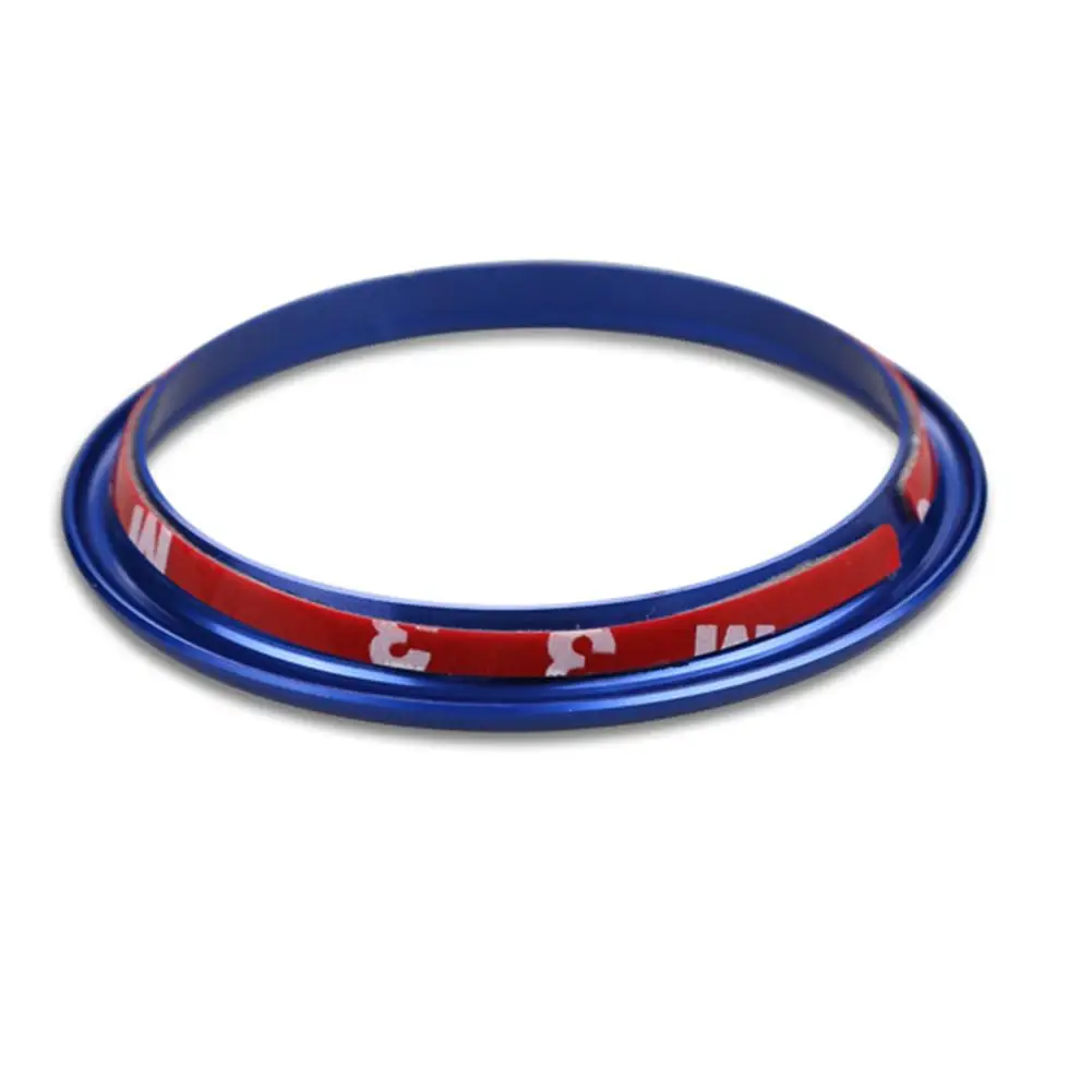 4 piezas de aire acondicionado de salida de aire anillos brillantes coche decorativo anillos para Audi A3 Interior decoración brillante tira