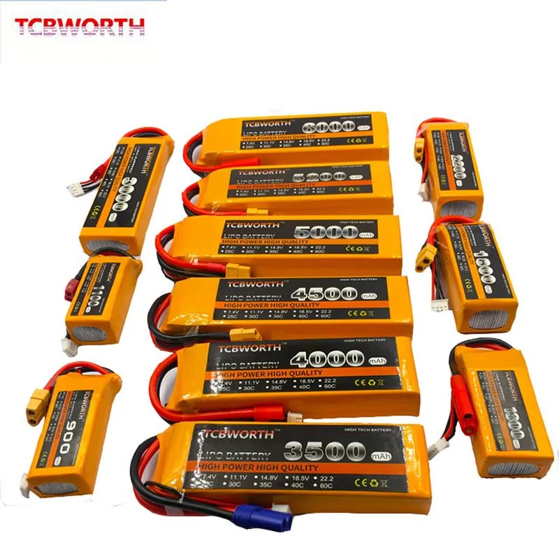 Аккумулятор TCBWORTH 3S RC LiPo 3S 11,1 V 2600mAh 40C для радиоуправляемого танка самолета автомобиля лодки 3S аккумуляторная батарея Акку