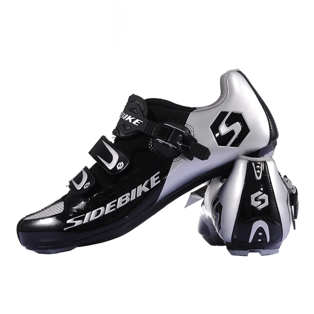 SIDEBIKE Men Breathable Cycling Bike Shoes Professional Self Locking