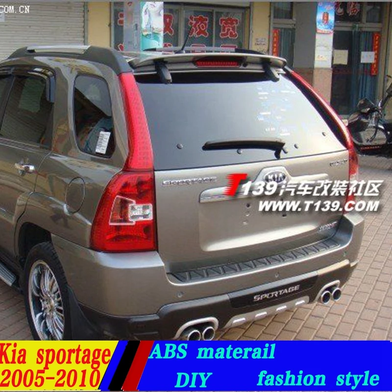 Используется для Kia sportage spoiler2005-2010 спойлер свет Высокое качество ABS Материал