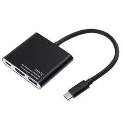 Режим зарядки данных HDMI дисплей к адаптеру type-C кабель для nintendo Switch