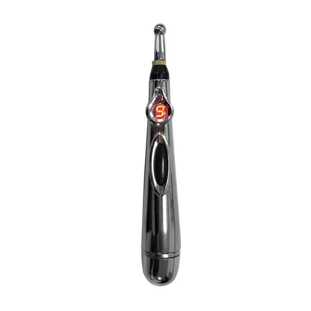 Electric Acupuncture Point Massage Pen Pain Relief Laser Therapy Electronic Meridian Energy Pen Body Head Back Neck Leg Massager Electric Acupuncture Point Massage Pen Pain Relief Laser Therapy Electronic Meridian Energy Pen Body Head Back Neck Leg Massager