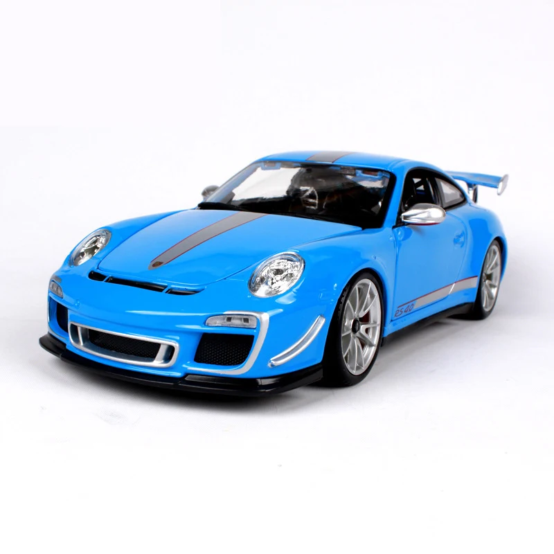 R 1:18Alloy Pull Back Toy Vehicles 911 GT3RS Sports Car Model Of Children's Toy Cars Original Authorized Authentic Kids Toys B