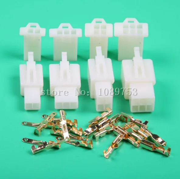 2.8mm Mini electrical wire Connector Kits 2 3 4 6 Way Motorbike Motorcycle Car Auto connector Quality | Обустройство дома