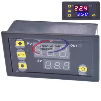 

DC 12V AC 110V 220V cycle Time Timer Delay Relay LED Double Digital Display Timing Adjustable Power Supply Thermolator 0-999