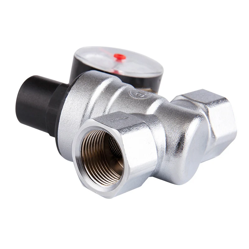

Water Pressure Reducing Valve with Gauge Regulating Reducing Valve MAL999