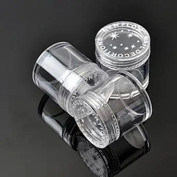

10pcs Transparent Acrylic Empty Cosmetic Jar Pot Travel Portable Eyeshadow Lip Makeup Face Cream Container Bottle 10g Container