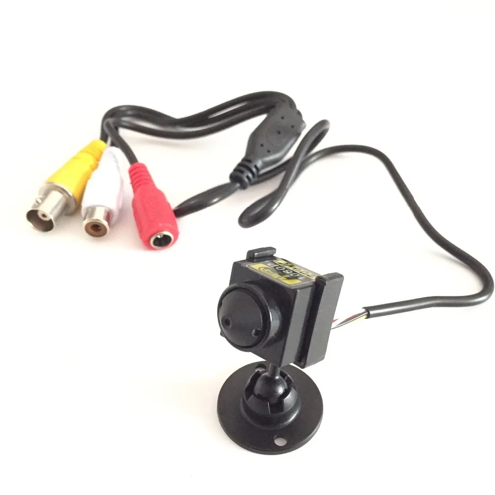 

Mini HD AHD 1080P 4 IN 1 Camera CCTV Home Security CVI TVI AHD CVBS 3.7mm Lens 1200TVL With Audio Mic For AHD DVR Systems
