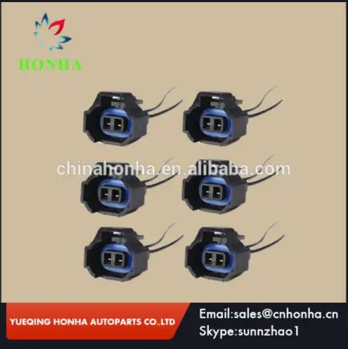 Бесплатная доставка DJ7024B-2-21 2-контактный женский водонепроницаемый инжектор