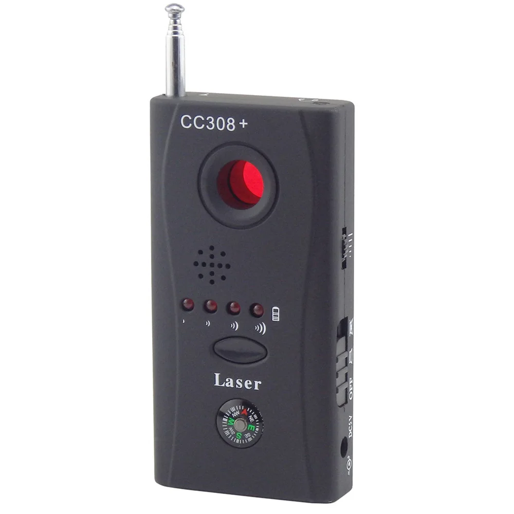 

Wireless Handle Full Frequency Detector Laser Detector Camera For Personal Privacy Security GSM Camera Finder CC308+