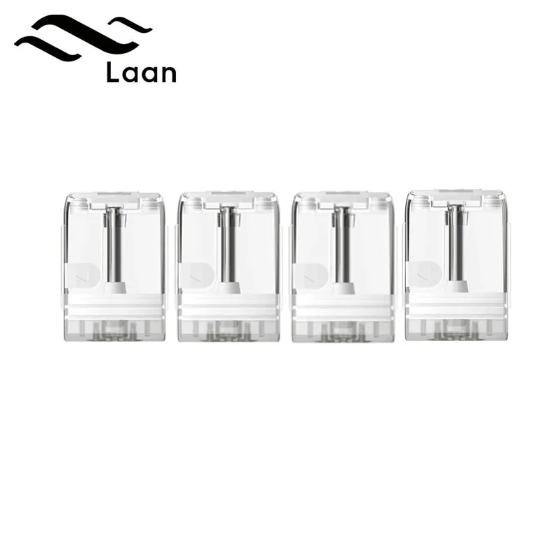 Сменный картридж для вейпа Shanlaan Laan Lite 4 шт. упак. 1 мл системы Pod System Kit испаритель
