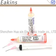 2 шт./лот 10CC NC-559-ASM-UV припой флюс паста без свинца + иглы бустер шприц толкатель для ремонта пайки