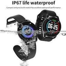 Водонепроницаемый Bluetooth Smartwatch Шагомер монитор сердечного ритма мульти-спортивный фитнес-трекер совместим с телефонами Android IOS