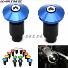 Универсальные рожки руля мотоцикла с ЧПУ ручные рукоятки «Грипсы» бар концы вилки 7/8 ''руль для Suzuki Hayabusa gsx1300r