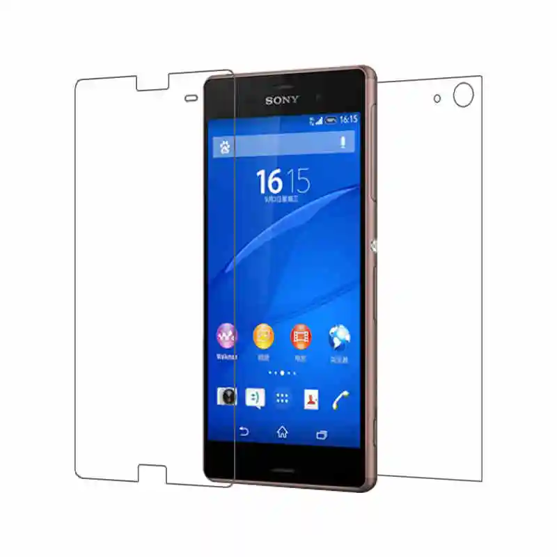 

Front+ Back 9H 0.26mm HD Premium Tempered Glass For Sony Xperia Z Z1 Z2 Z3 Z4 Z5 Premium D6603 M4 M5 Aqua Explosion Screen Films