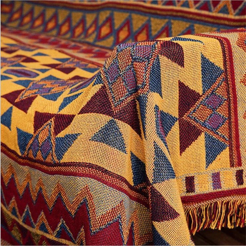 Традиционное одеяло для дивана декоративное покрывало высокого качества европейский стиль сшитое путешествие самолет одеяло Здоровый Коврик