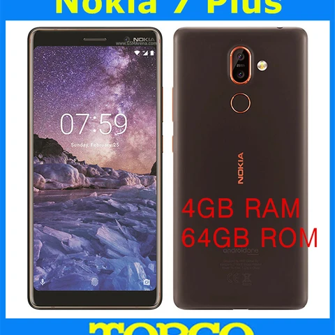 Nokia Plus Original Unlocked Android Mobile Phone Octa Core LTE 6 0   Dual 12MP WIFI GPS 4GB RAM 64GB ROM Dual SIM