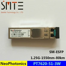NeoPhotonics PT7620-51-3W 1.25G-1550nm-80km-SM-ESFP волоконно-оптический трансивер