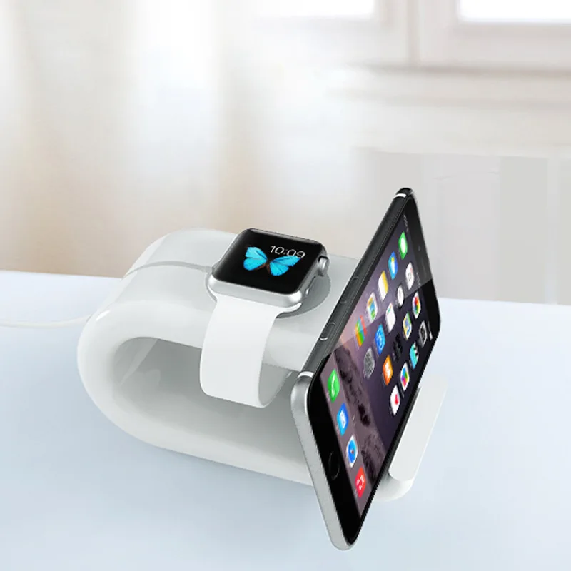 Wood Meets Color Mobile Phone Lazy Stents Intelligent font b Bracelet b font Tablet Base Watch