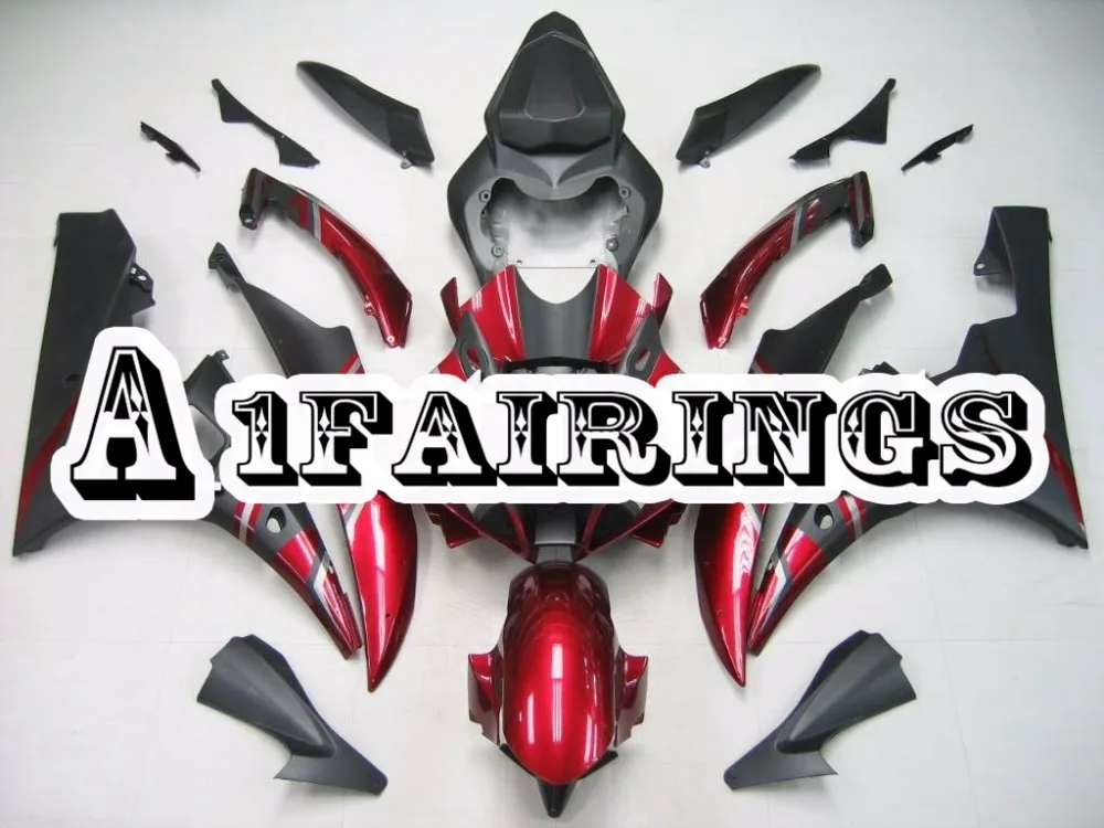 Красные матовые черные мотоциклетные Обтекатели для Yamaha R6 YZF600 2006 2007 06 07 корпусы
