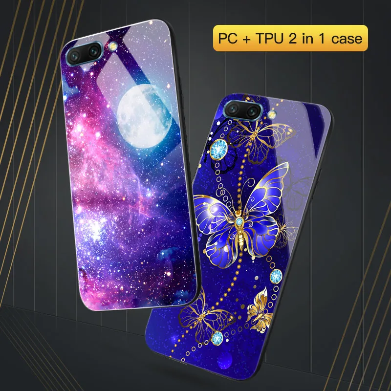 

For Honor 10i Case For Huawei Honor 10 9 Lite Cover Hard PC TPU Black Cover For Huawei Honor 7A PRO Honor 8X 8A 7C 8C 20 Case