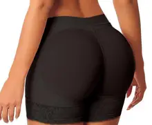 Free shipping Ladies shaper Padded Seamless Butt Lifter panty Hip Up body shaper