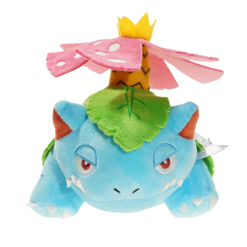 Мультяшные персонажи аниме Bulbasaur Evolution Ivysaur Venusaur pkm Мягкие плюшевые игрушки милые плюшевые игрушки подарки для детей