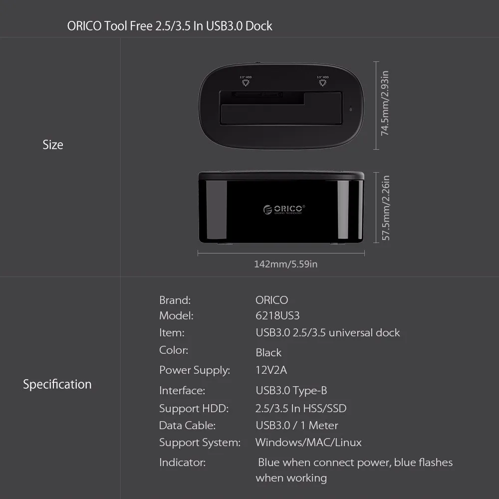 High Quality hard drive docking