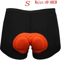 1 шт. Горячая Губка Мягкий унисекс черный велосипед Велоспорт удобное нижнее белье гель 3 dмягкий велошорты велосипедные шорты