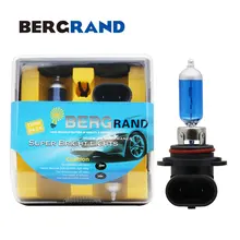 2 шт. Luz 9006 HB4 5000 К галогенная лампа для автомобилей 12В 55 Вт для автомобильных фар Противотуманные фары жесткий Стекло P22d темно-синий свет лампы для автомобилей