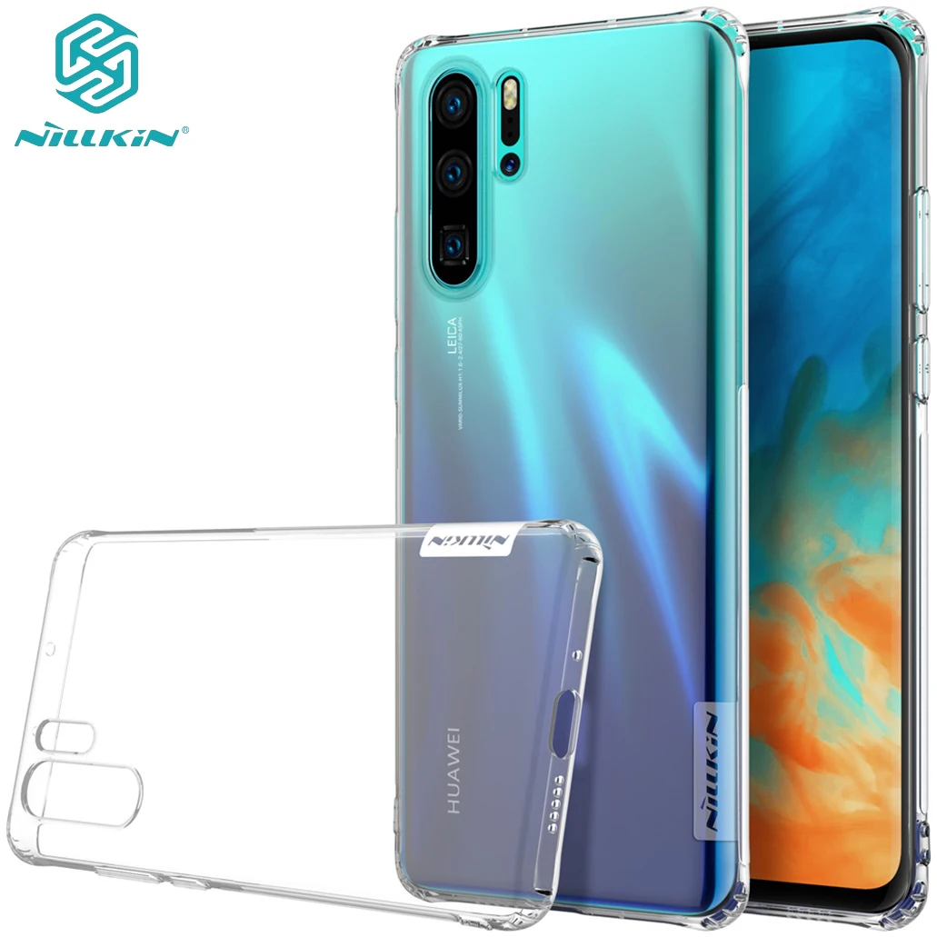 

For Huawei P30 Case P30 Pro Cover Nillkin Nature Transparent Clear Soft Silicon TPU Protector Case for Huawei P30 Pro Back Cover