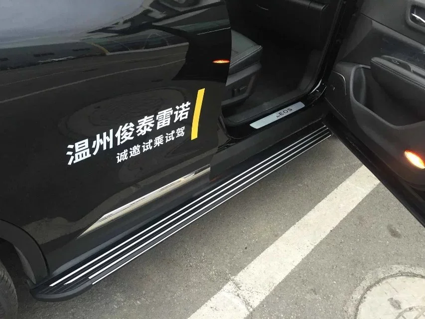 Черный, хорошее качество, алюминий для Renault Koleos, подножка борта Nerf