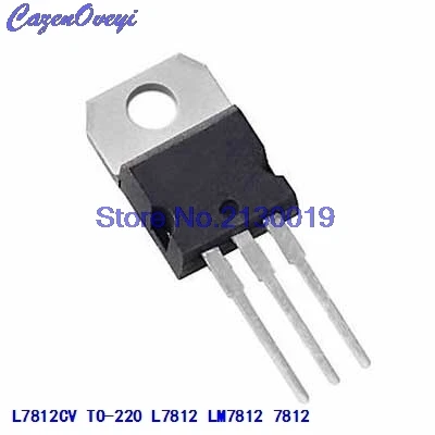 

10pcs/lot L7812CV TO-220 L7812 LM7812 7812 Positive-Voltage Regulators In Stock
