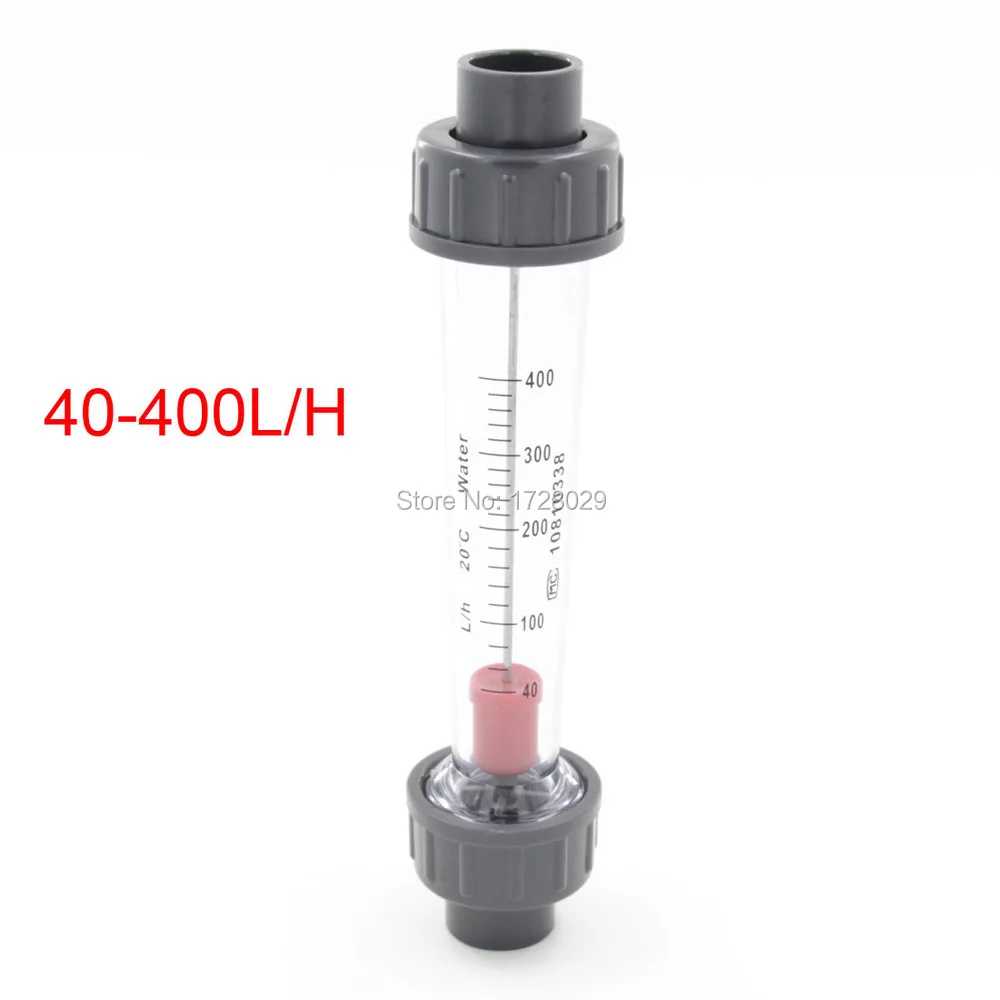 LZS-15D Water Liquid Flow Meter Measuring Tube Design Flowmeter 40-400L/H | Обустройство дома
