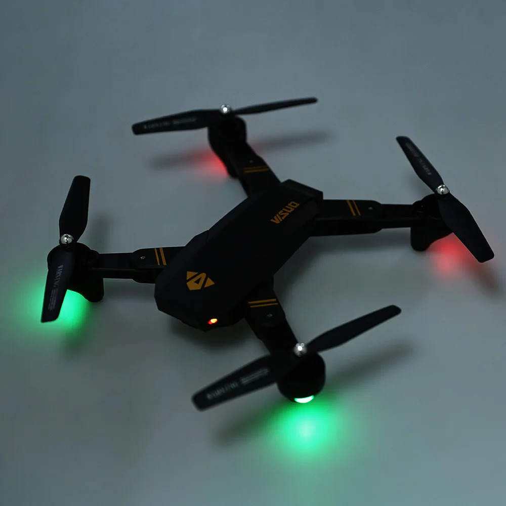 XS809HW XS809W Wifi FPV Дрон складной селфи Дрон с 0.3MP 2MP HD камерой высота удержания Квадрокоптер