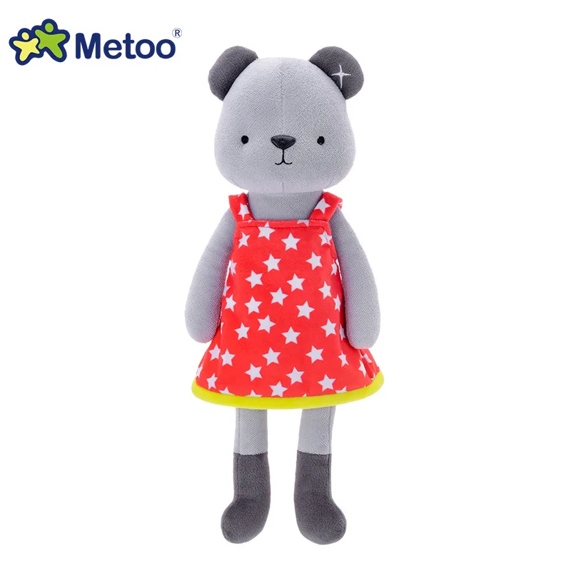 Кукла Metoo мягкие и плюшевые животные плюшевые игрушечные животные мягкие детские игрушки для девочек детские игрушки для мальчиков подарок на день рождения Kawaii Bear Toys - Цвет: 2