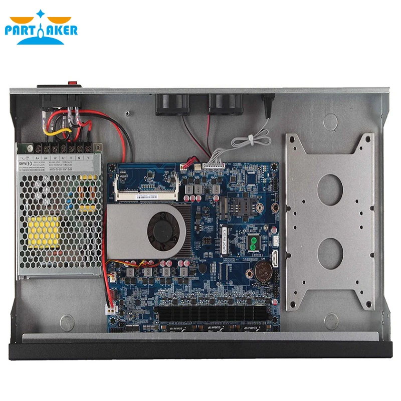 Partaker R6 2117U Интернет маршрутизатор ROS 6 гигабитный mikrotik с монтажом 2G RAM 8G SSD|mikrotik